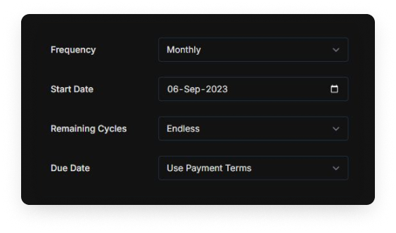 Invoice Ninja invoicing